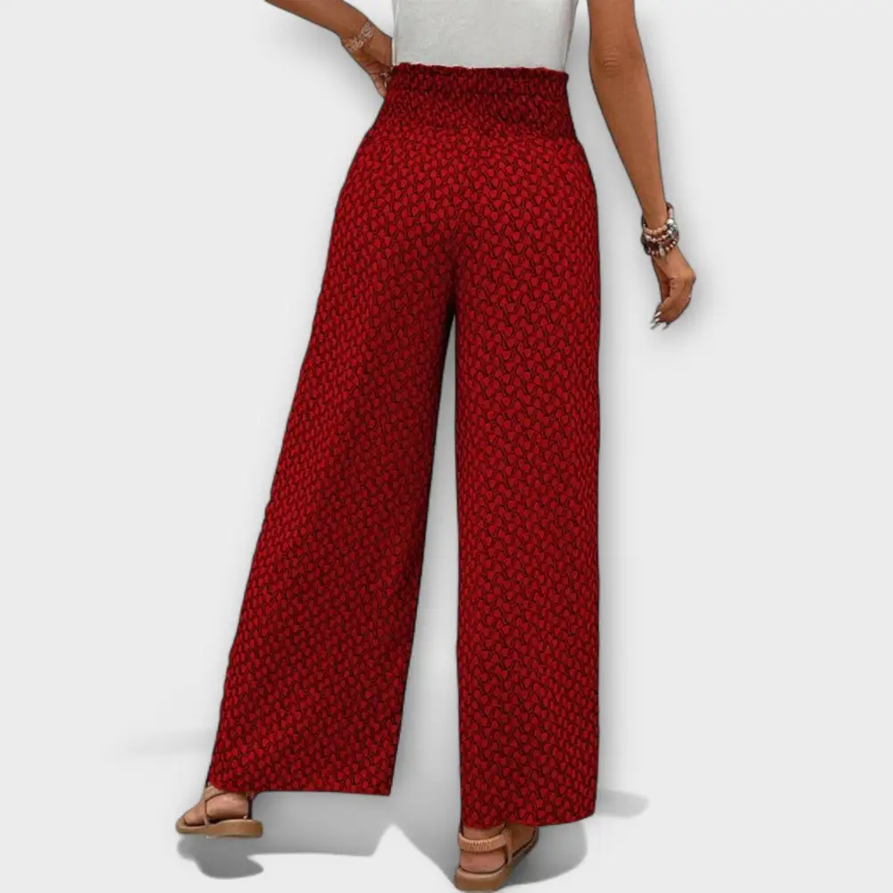 Palazzo Boho High Waist Trousers