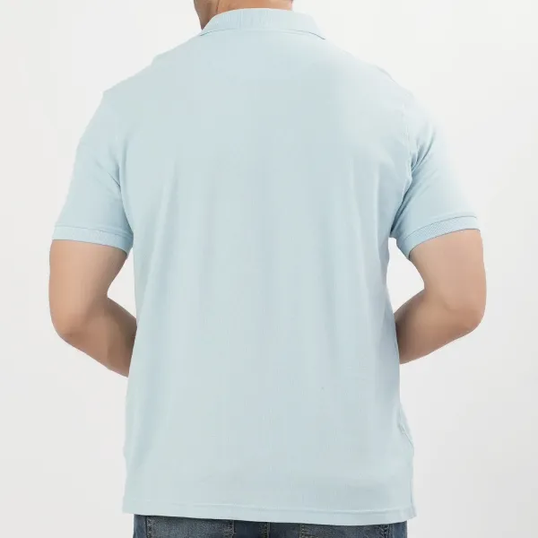 Men's Regular Fit Solid Polo Shirt