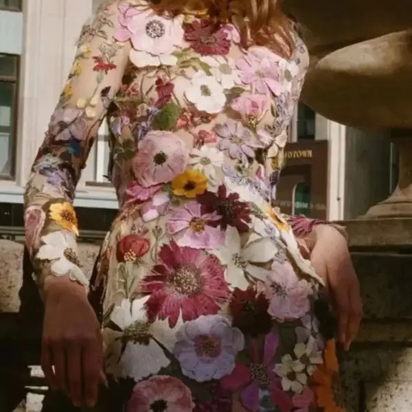 Women's Floral Mini Dress
