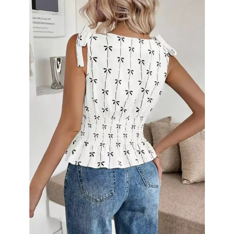 Bow Tie Shoulder Tank