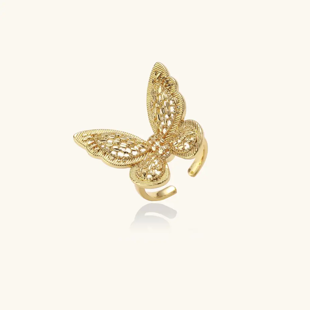 Sculptural Sculptural Butterfly Ring