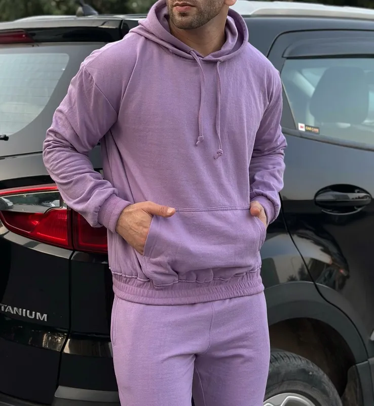 Purple Tracksuit Set