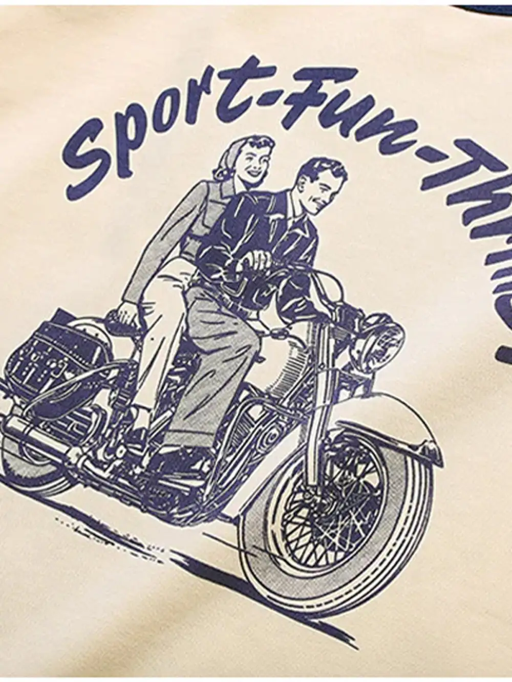 Heavyweight Cycling Printlinger Tee