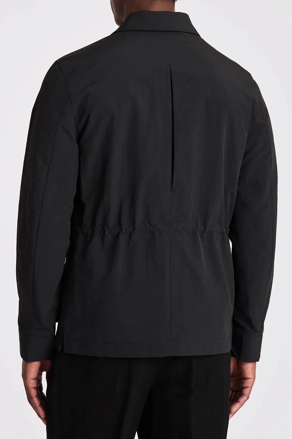 Sleek Taupe Men's Outdoor Jacket