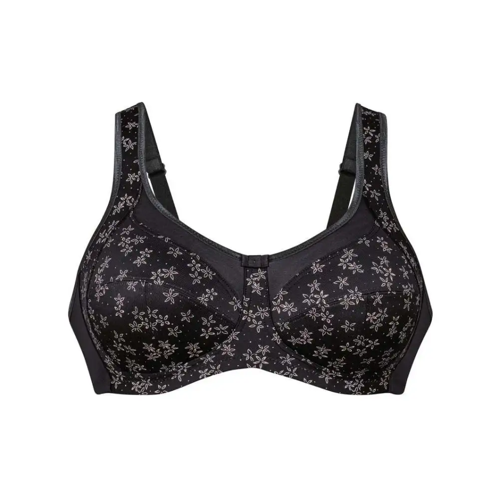 Women's Post-Mastectomy Padded Padded Straps Floral Detail Bra