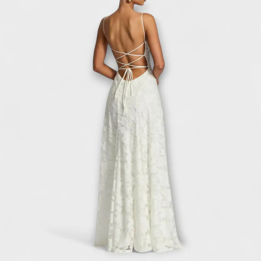 Elegant Jacquard Maxi