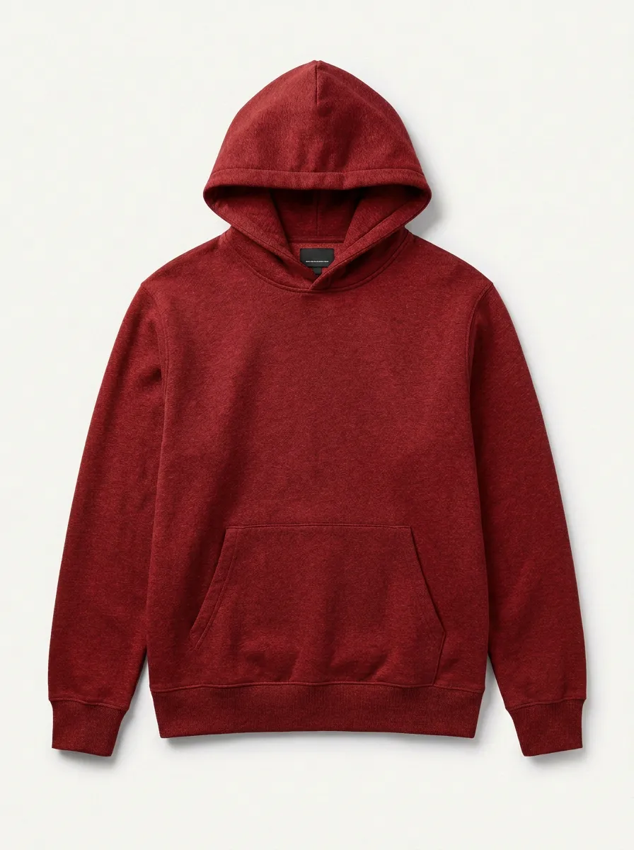 Modern Pullover Minimalist Profile Men's Hoodie