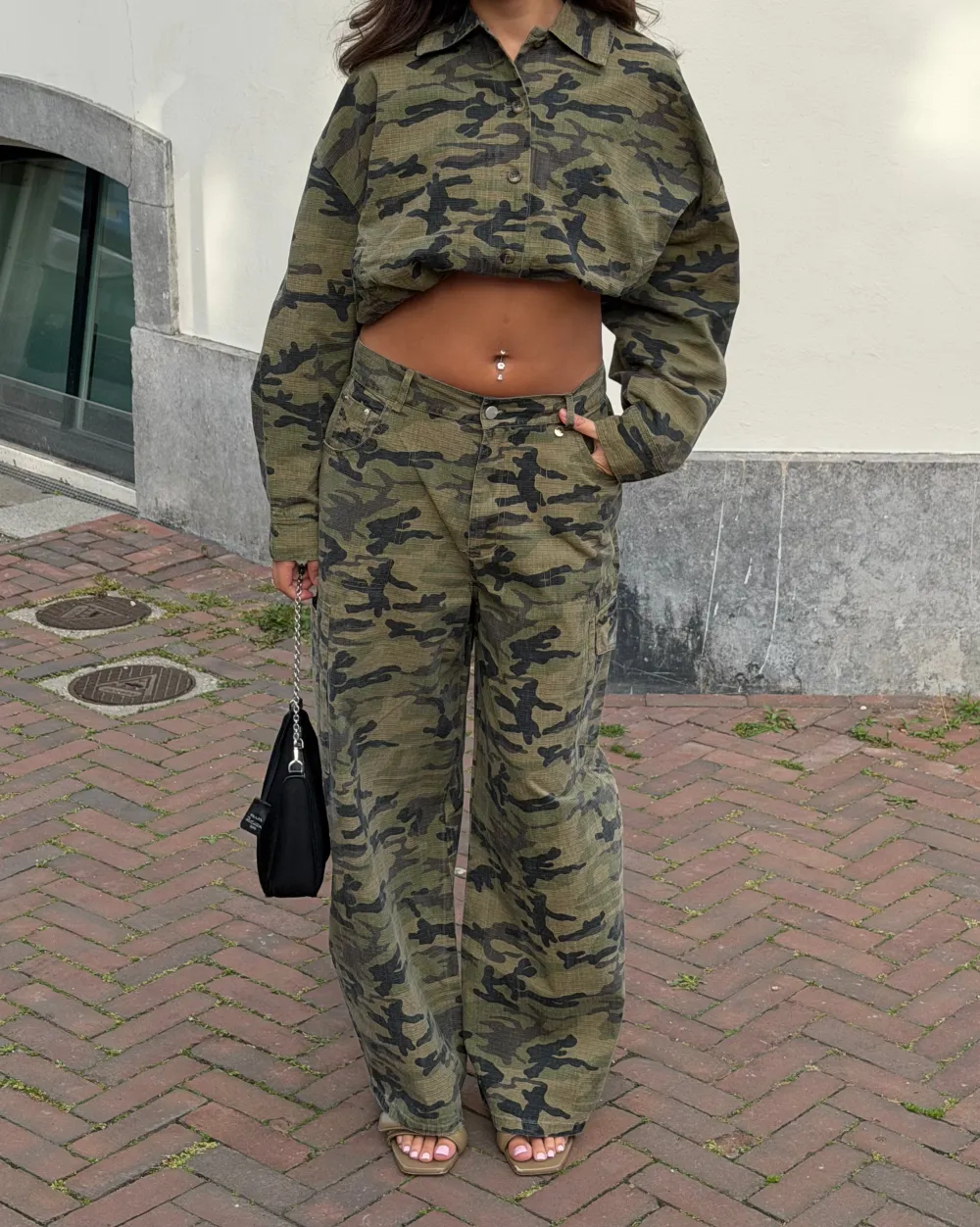 Washed Camo Utility Jacket
