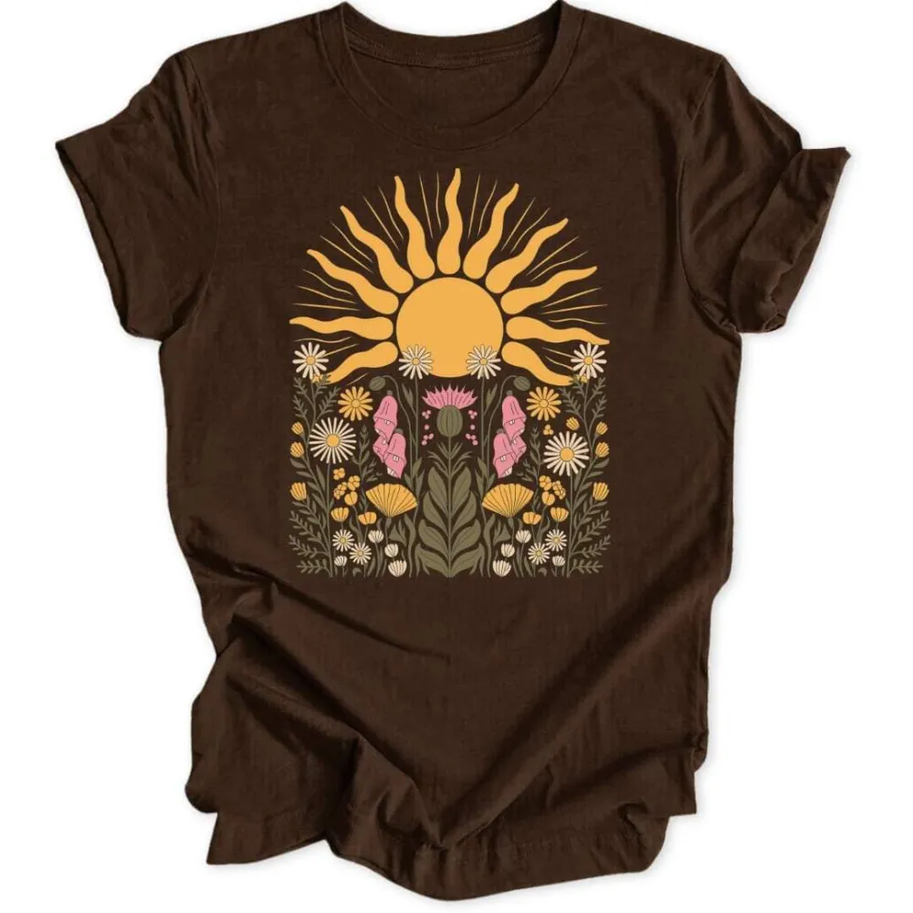Folky Sun Unisex T-Shirt