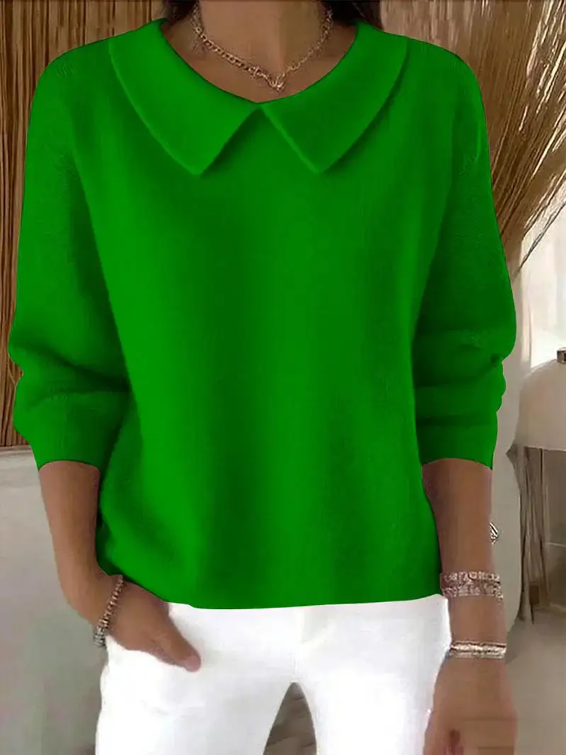 Collared Knit Jumper