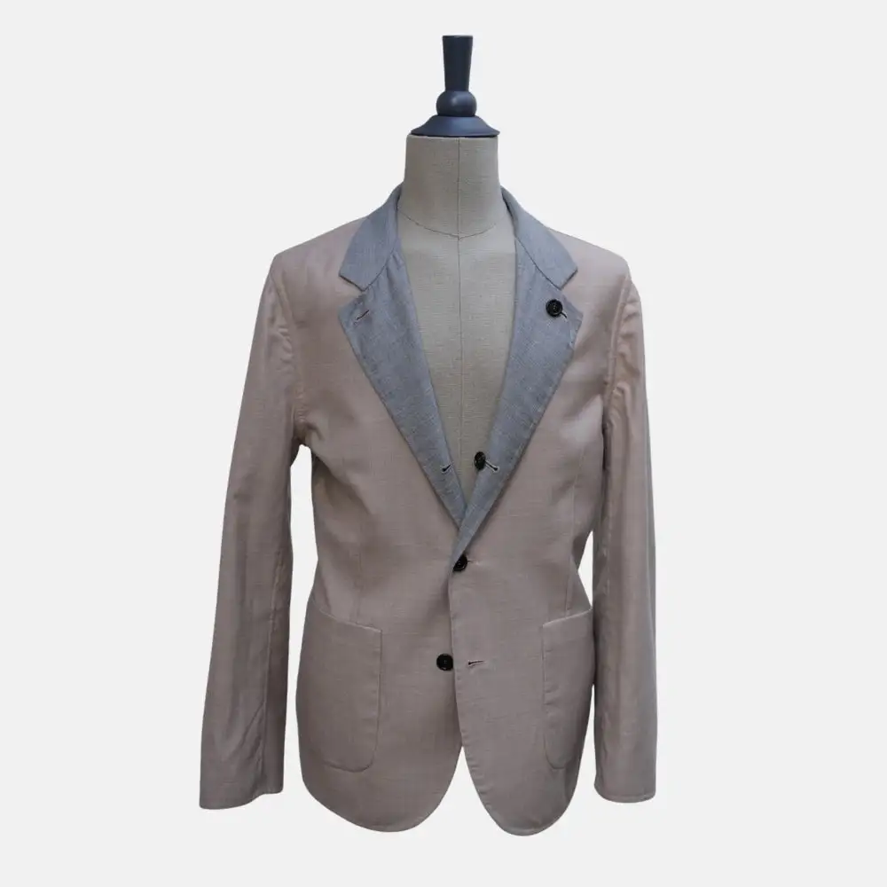 Tailored Cashmere Silk Blazer Jacket