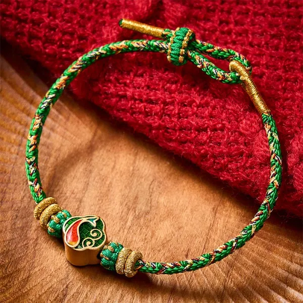 Hand Woven String Koi Fish Rope Bracelet