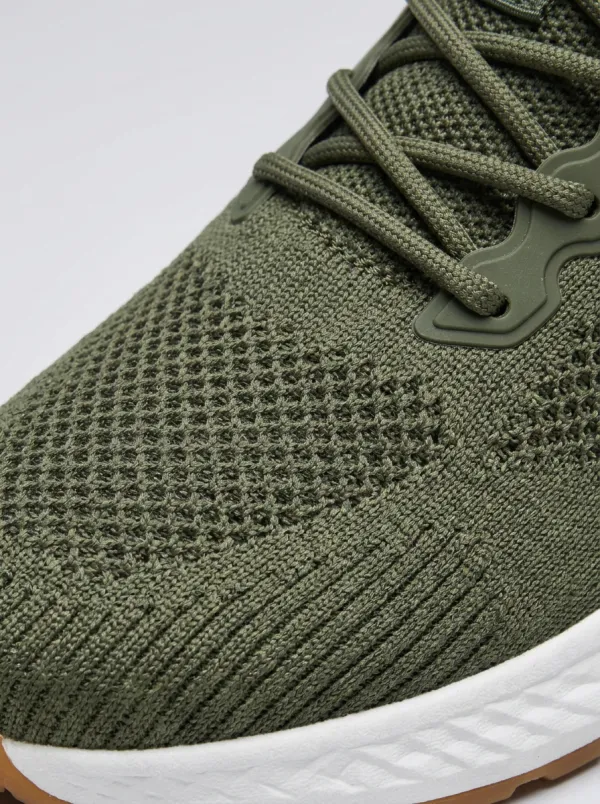 Unisex Olive Green Sneaker Pattern