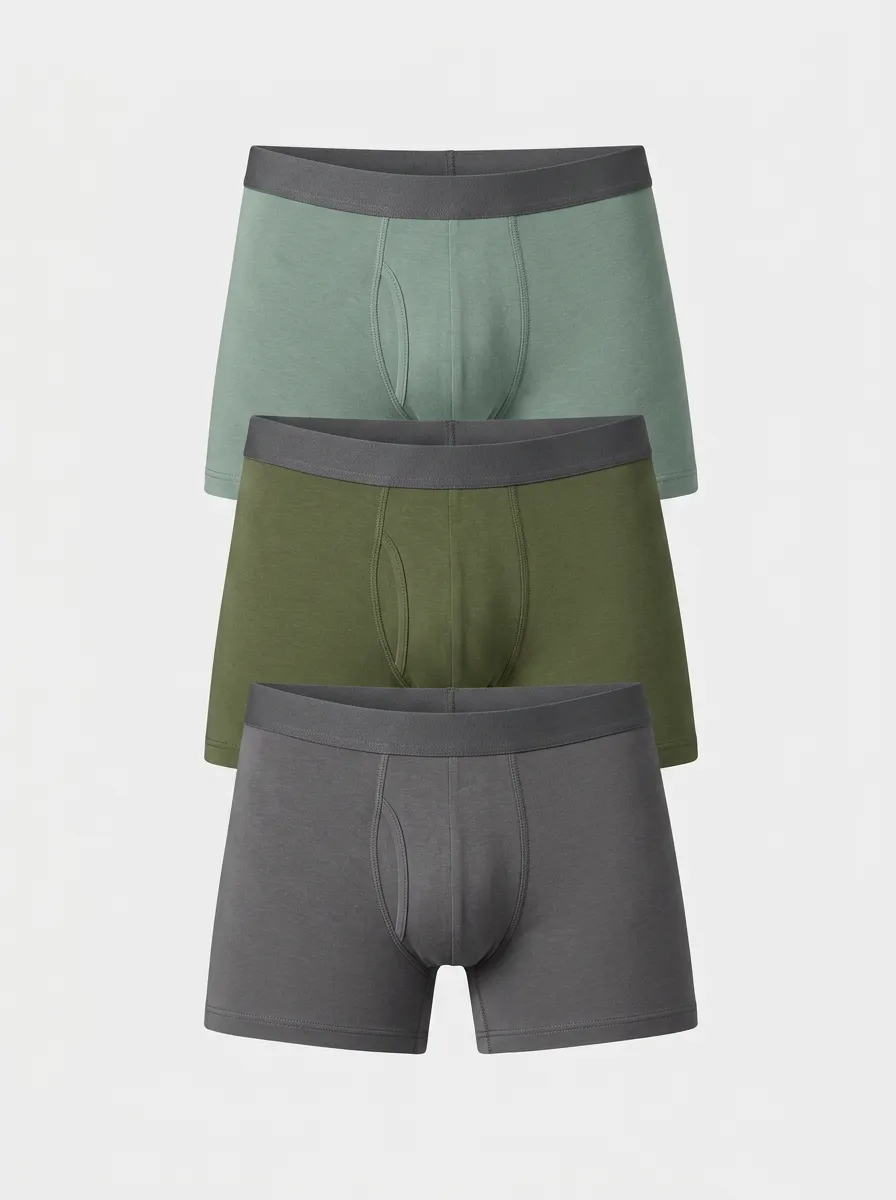 Classic Boxer-Brief Men's Three-Pack Boxer Briefs