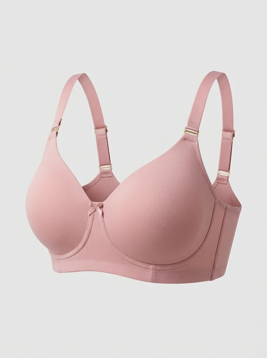 Women's Bow-Detail Adjustable-Strap Bra