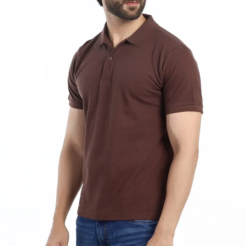 Men's Easy Wear Collared Polo T-Shirt