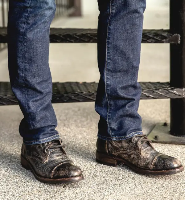 Back-Zip Streamlined Combat Boots