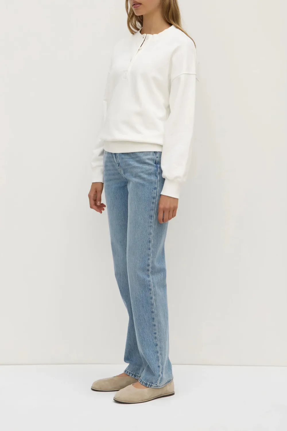 Round Neck Pure Wool T-Shirt