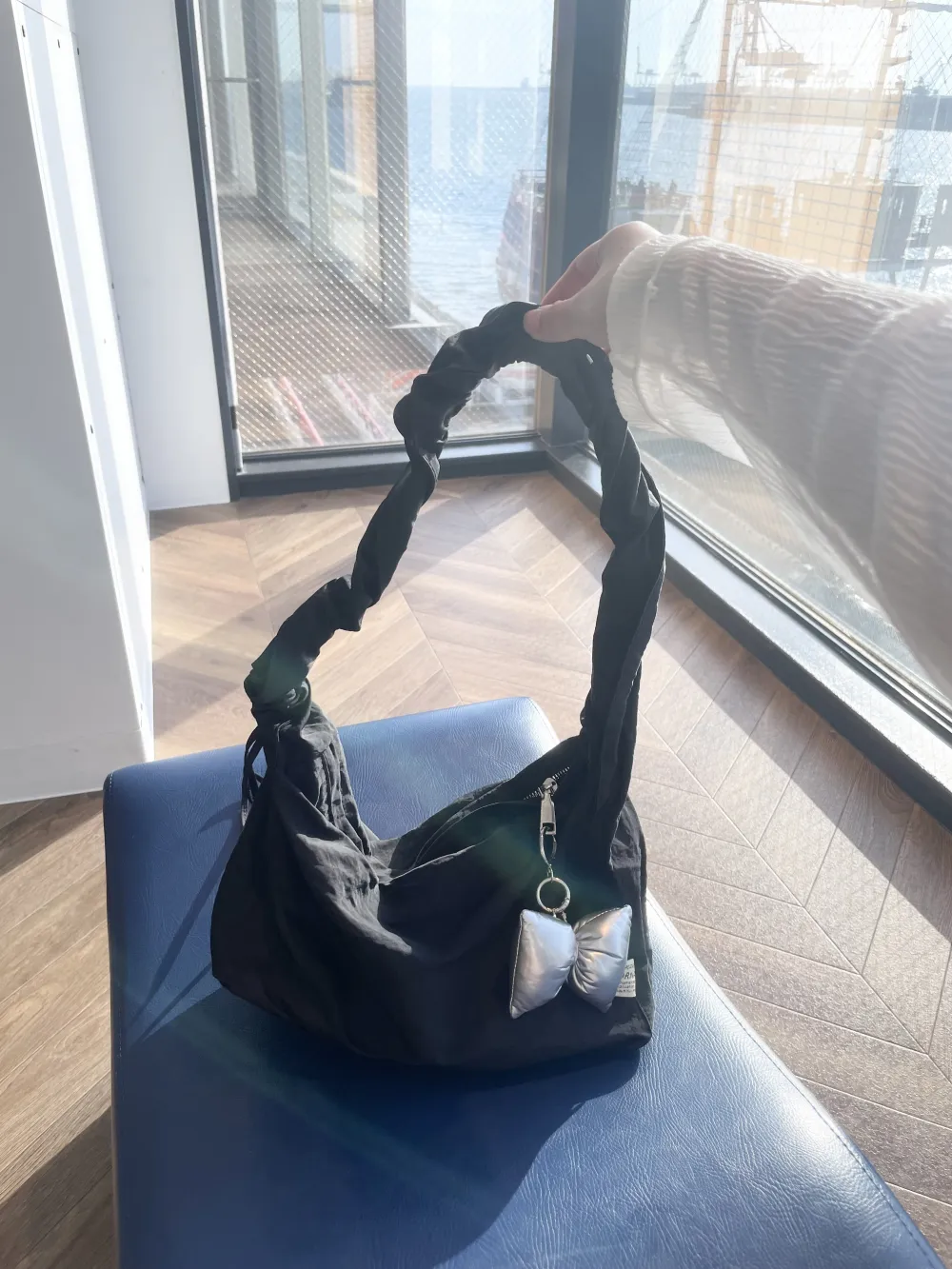 Ruched Everyday Clutch Bag