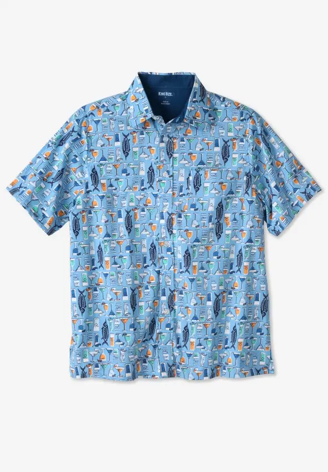 The No-Tuck Casual Short Sleeve Shirt