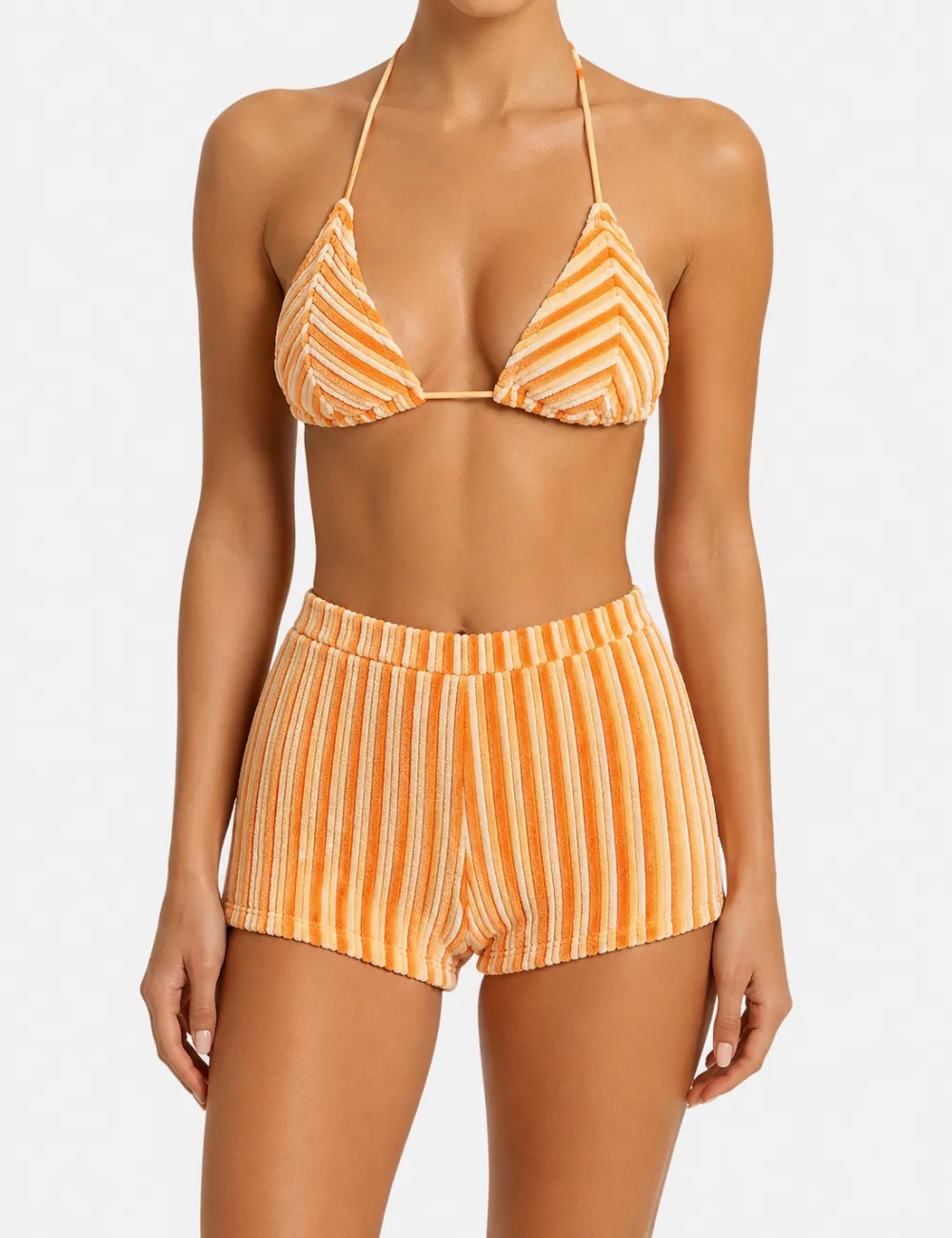 Spaghetti Bralette Bikini Set