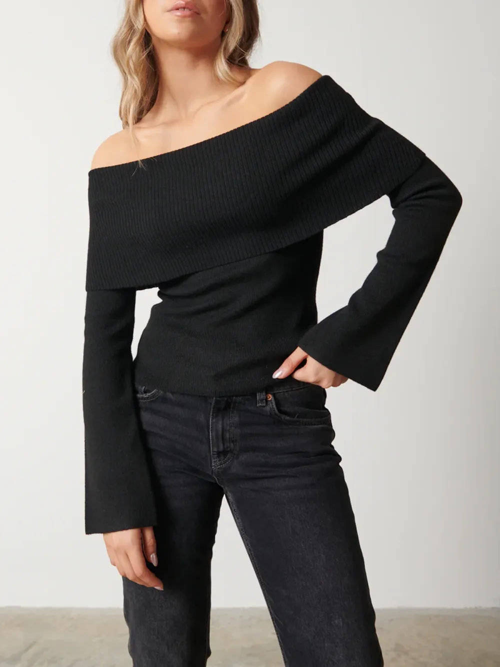 Casual Style Knit Top