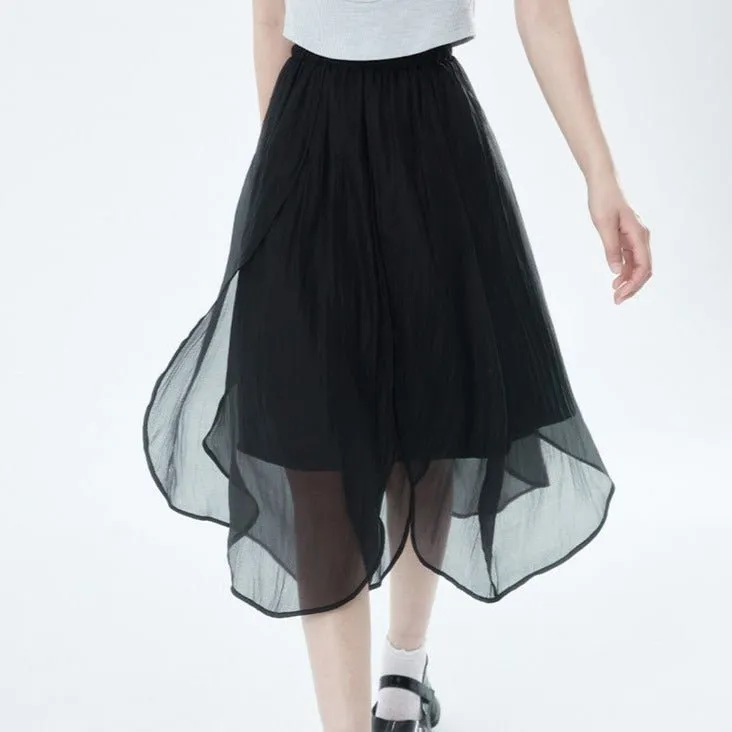 Everyday Casual Flared Skirt