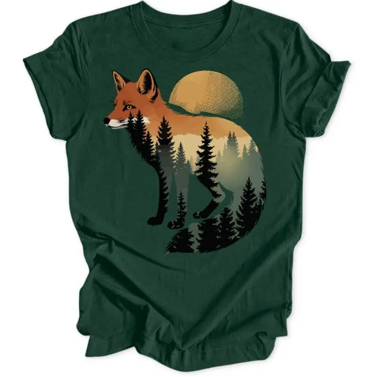 Painted Fox Unisex T-Shirt