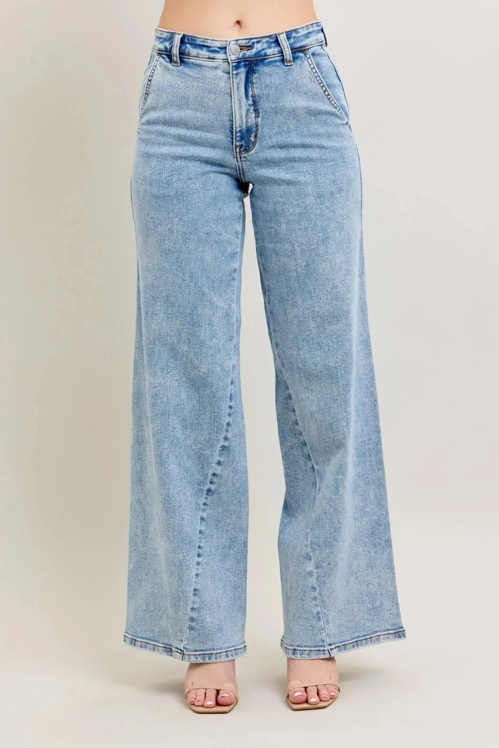 Woven Easy Layer Denim Jeans