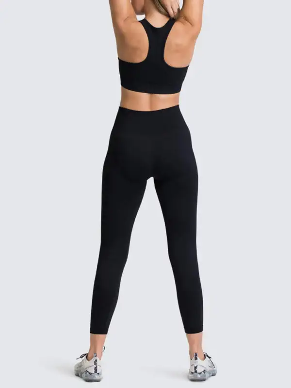 Beautiful Back High Waist Peach Hip Top