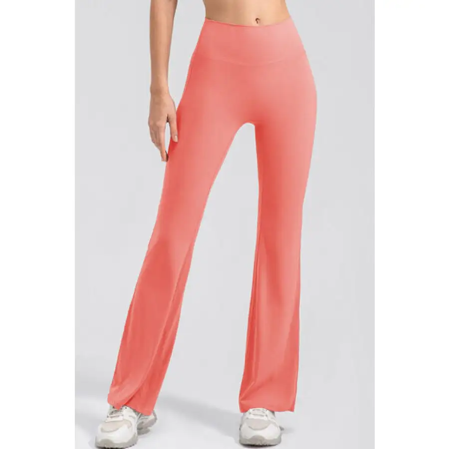 Classic High Waist Straight Active Pants