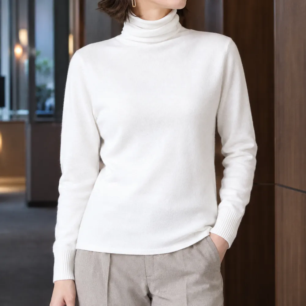 Turtleneck Polished Sweater