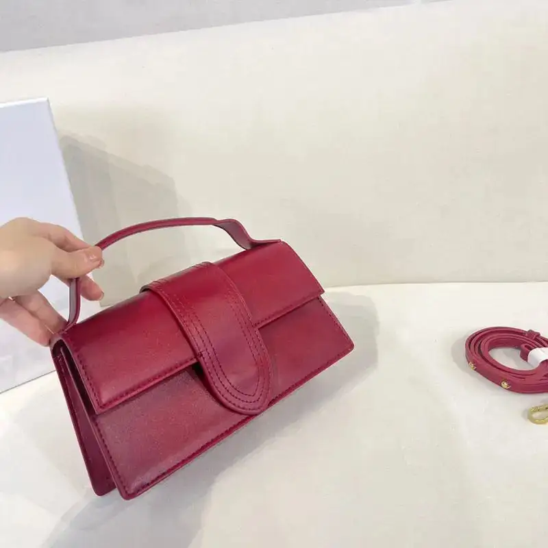 Versatile Designer: Various Handle Square Crossbody Bag