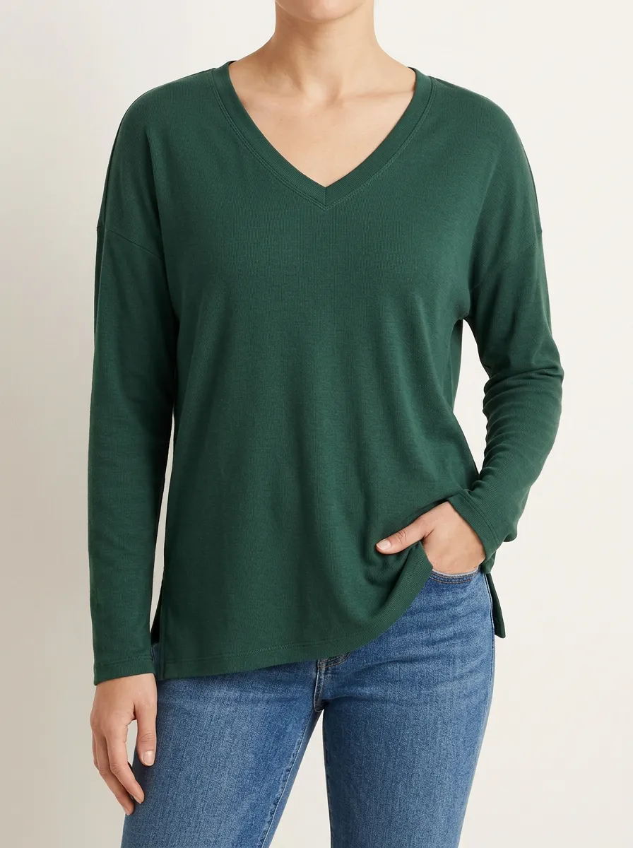 Women's Casual Essential Long Sleeve Top