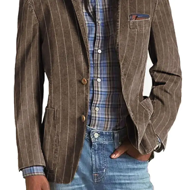 Striped Tailored Blazer