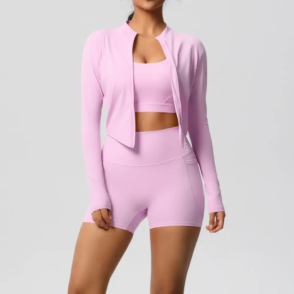 High-Waist Yoga Activewear Active Set