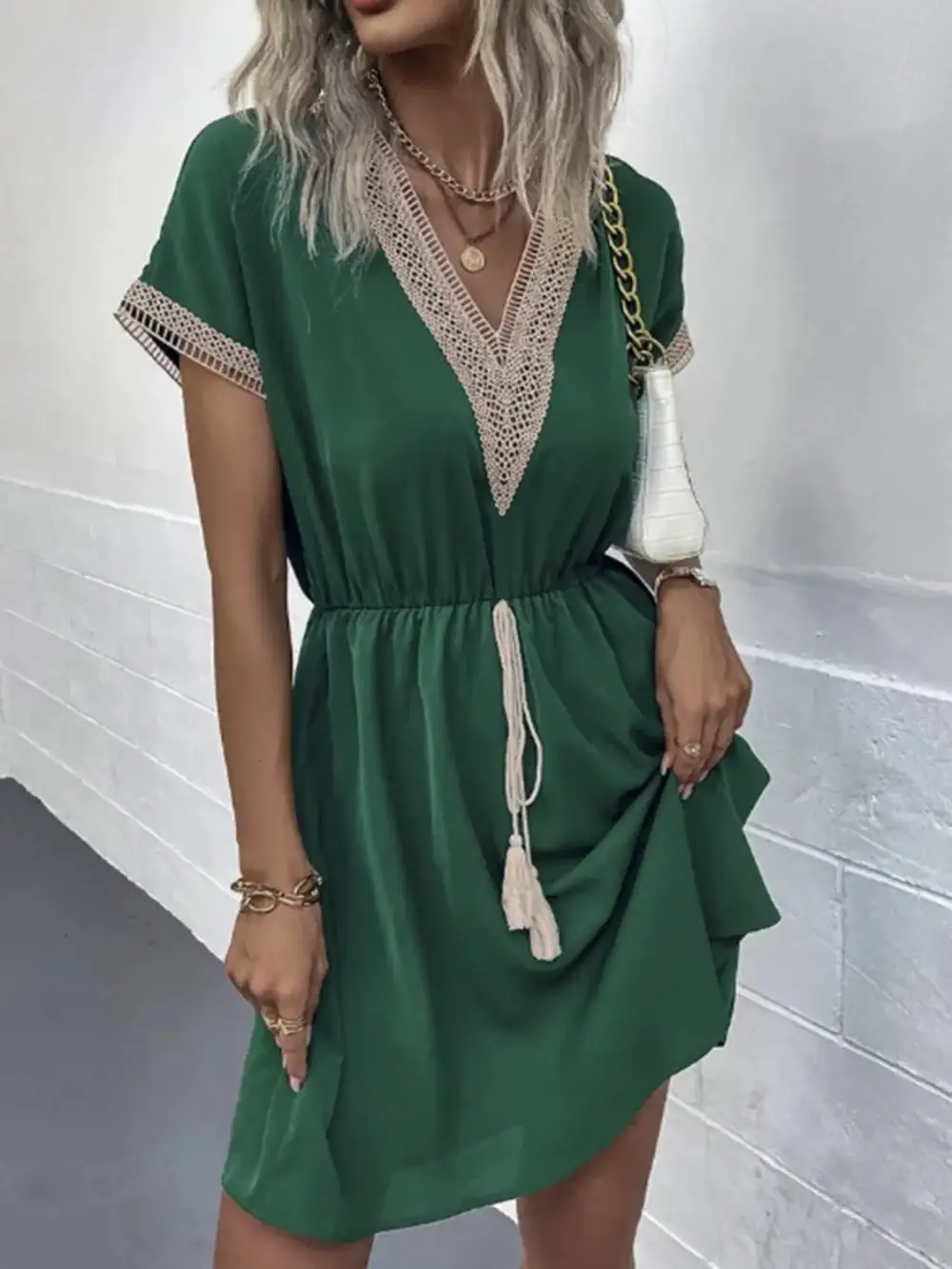 Soft A-Line Midi Dress