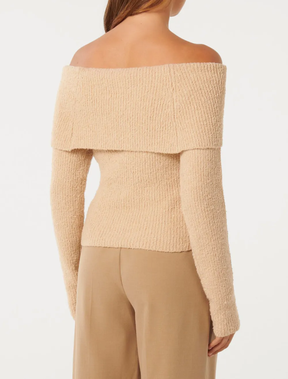 Off Shoulder Sweater