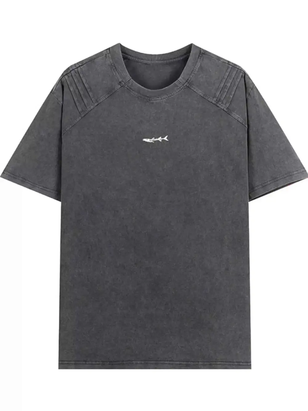 Easy Fit Round Neck Short Sleeve T-Shirt