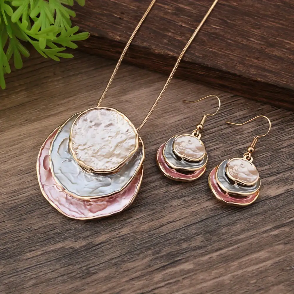 Layered Bead Jewelry Set