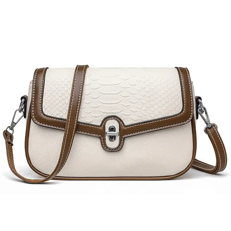 Minimal Textured Crossbody Bag
