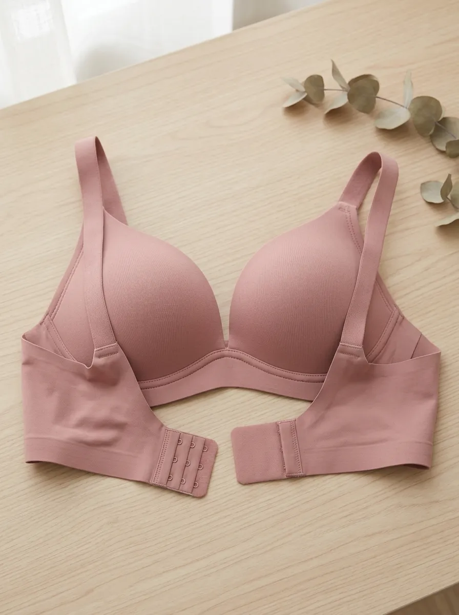 Women's Dusty Seamless Wireless Padded Wireless Modern Minimalist Bra