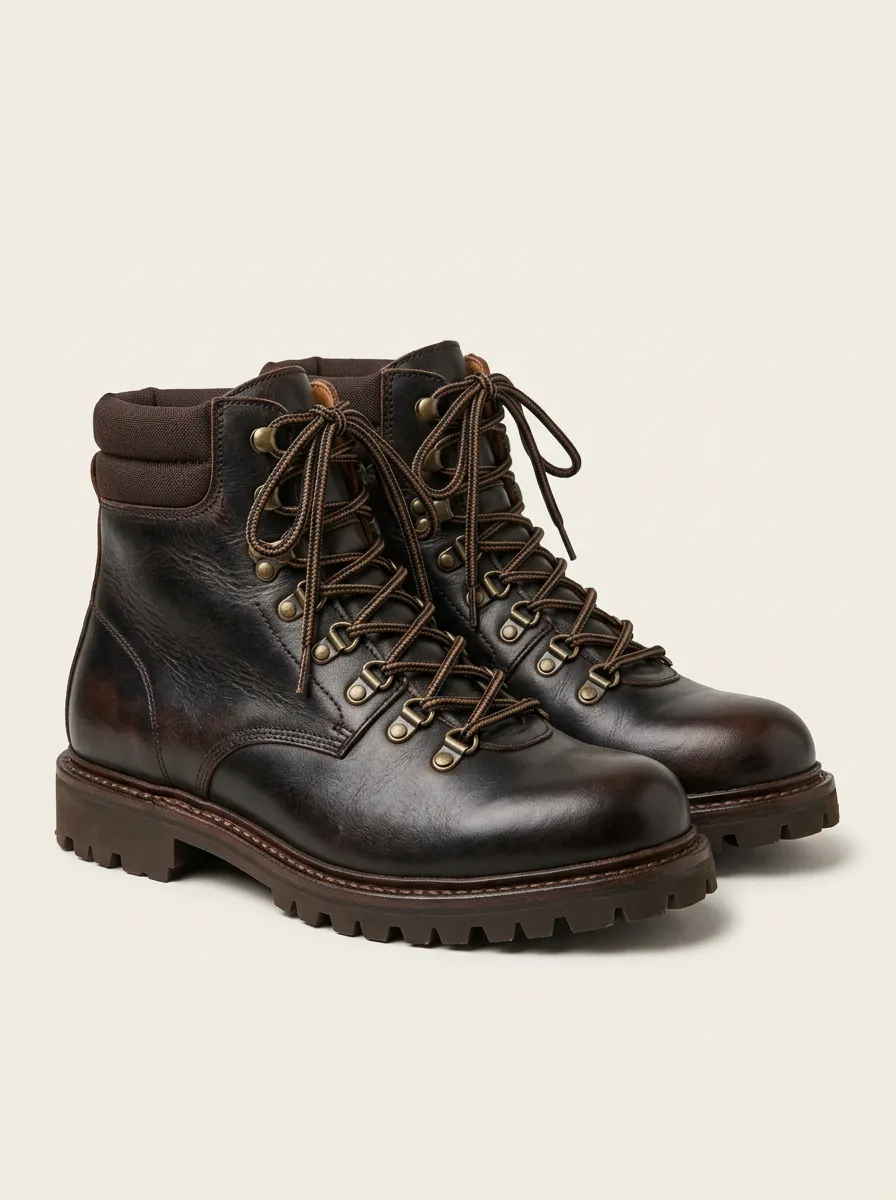 Men's Vintage Hiking Work Boots