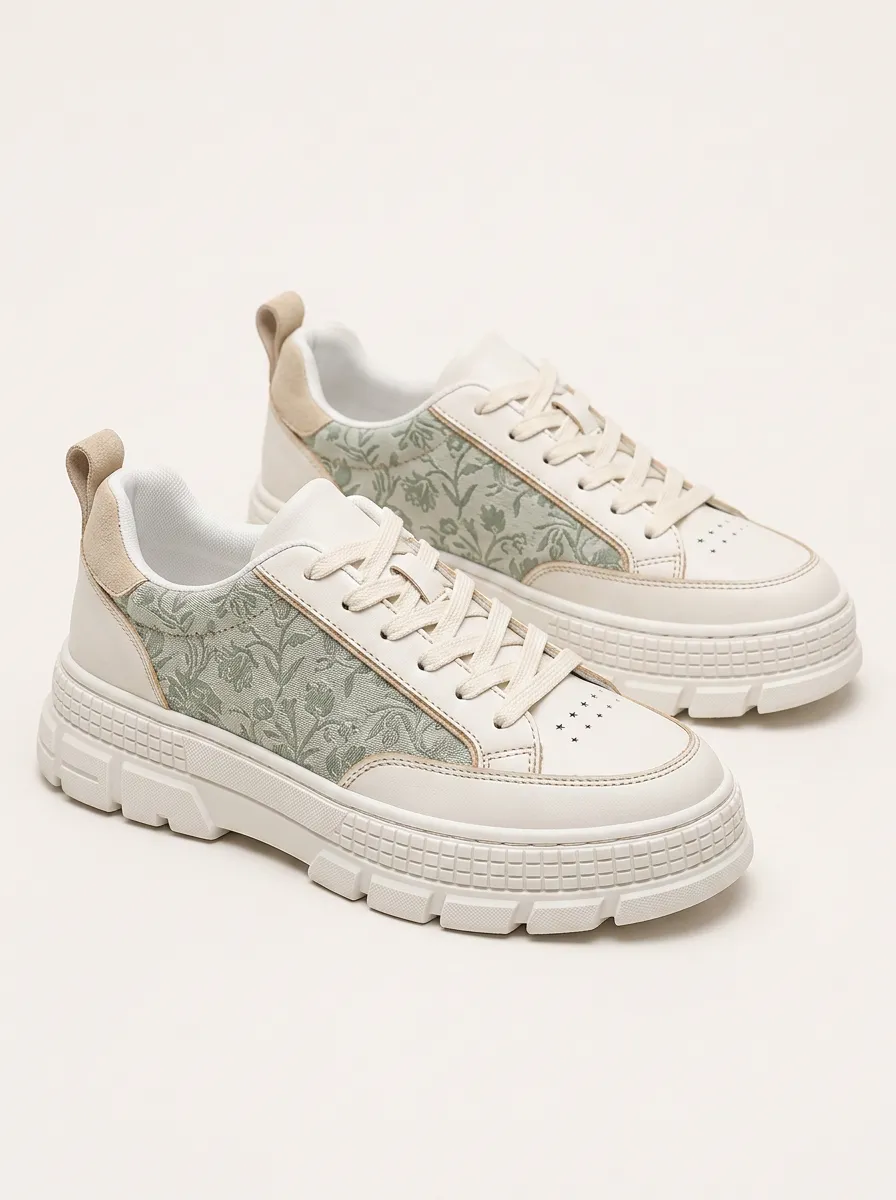 Men's Floral Pattern Patterned Skate Shoes