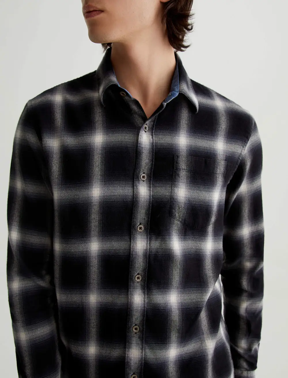 Men's Long Sleeve Button-Up Shirt