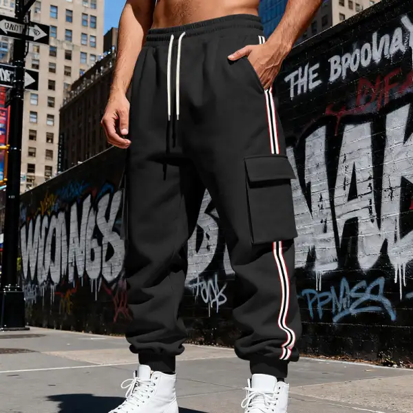 Men's Cargo Jogging Pants Pockets Cargo Pants Utility Fit