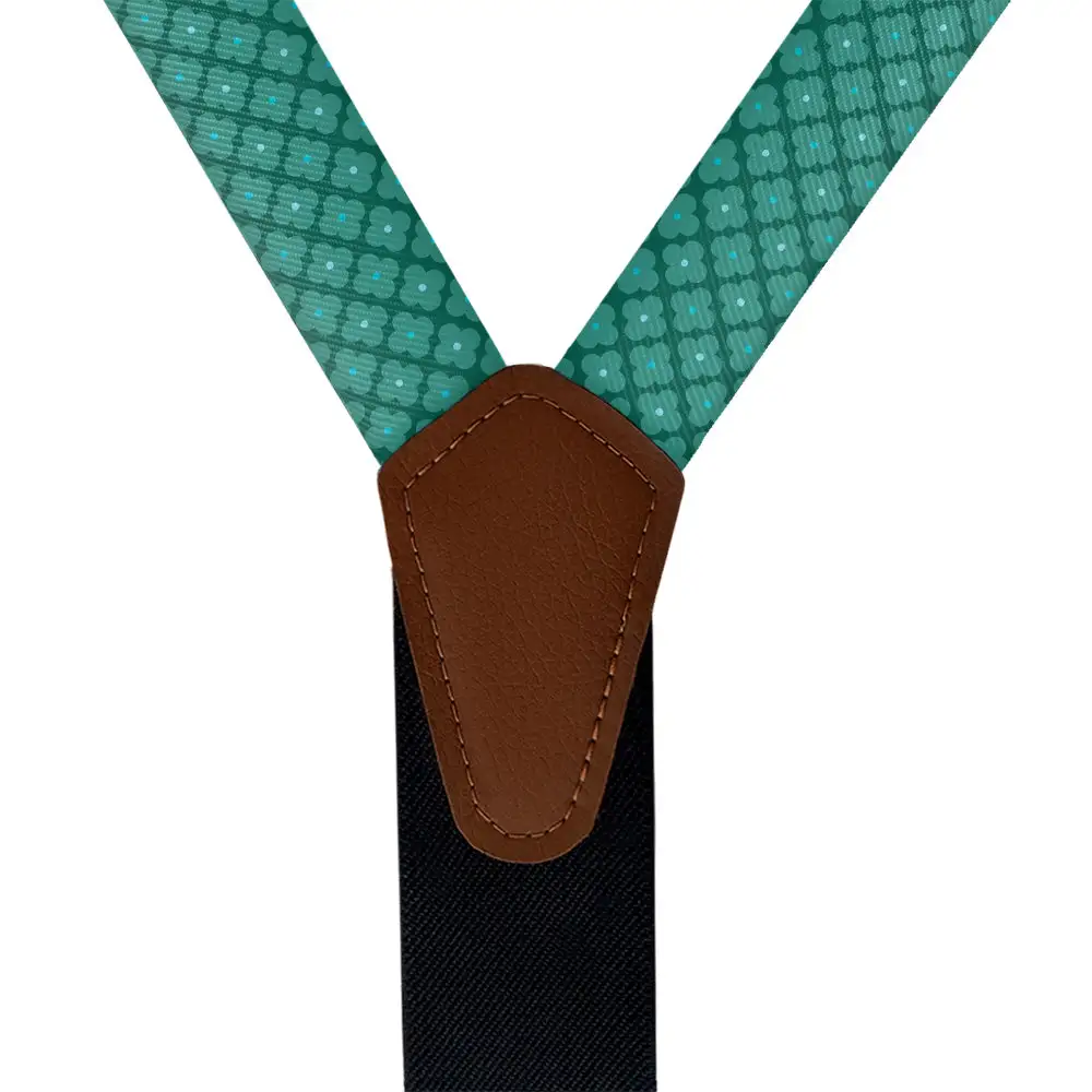 Piquena Floral Pattern Suspenders