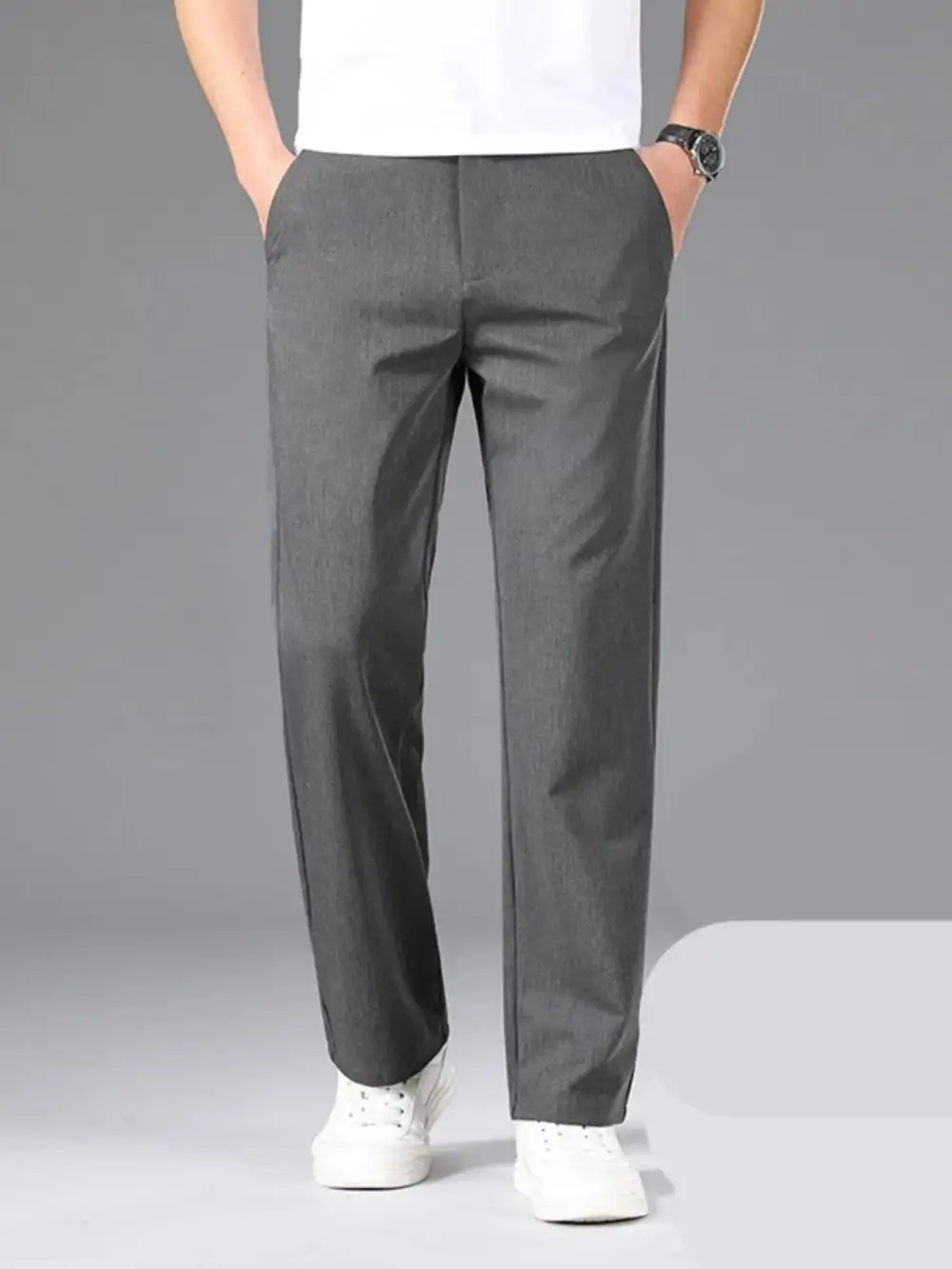 Pocketed Loose Fit Pants