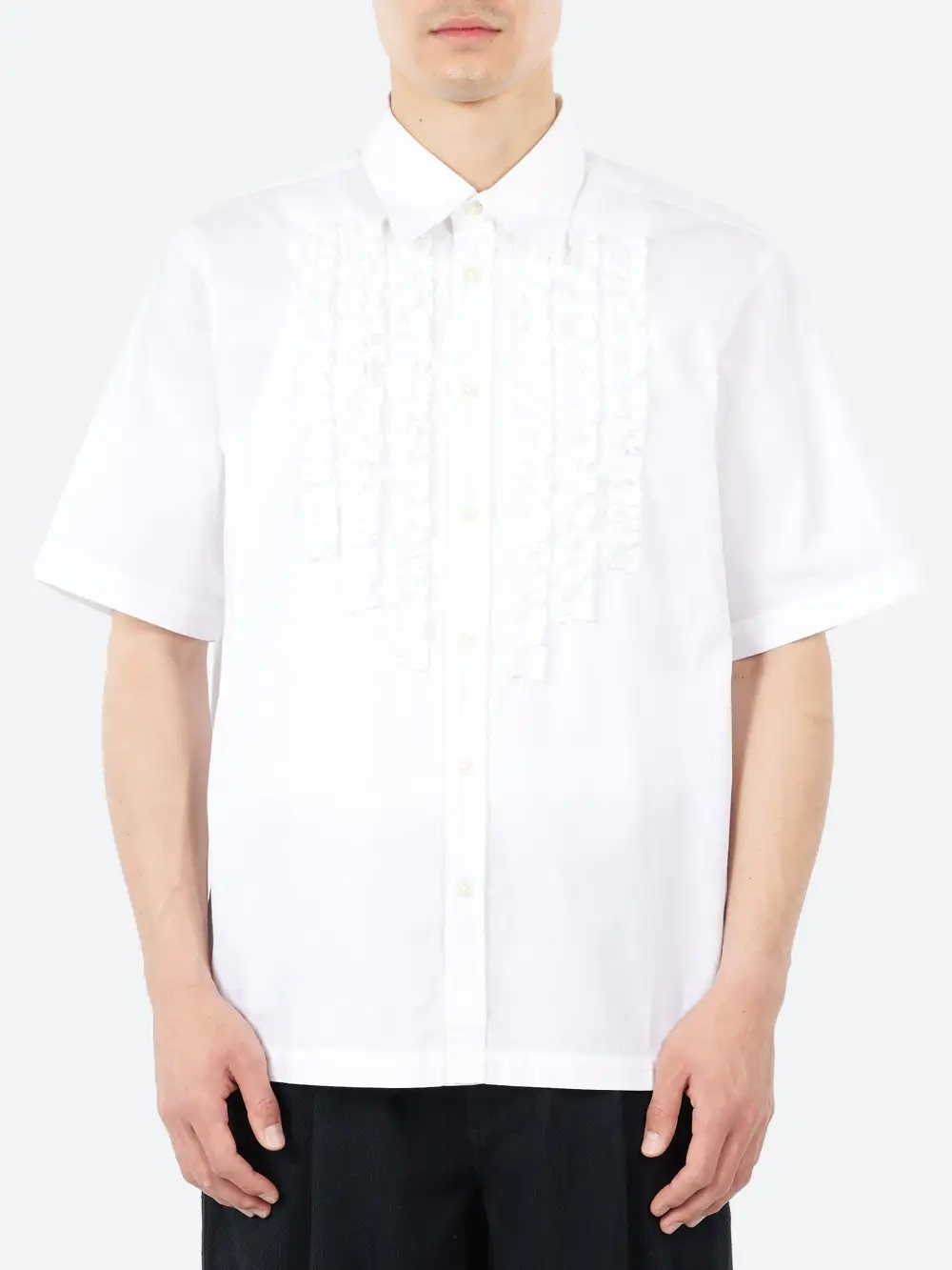 Men's Cotton Button Front Shirt