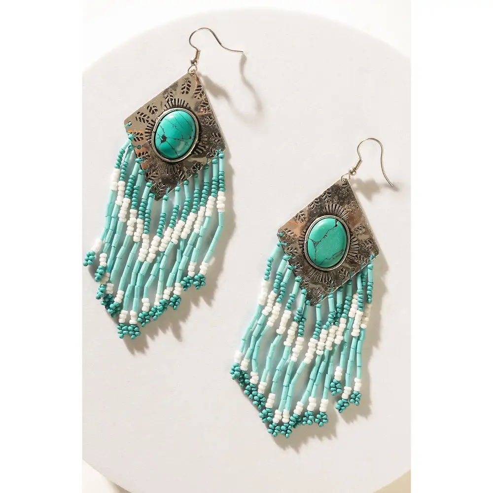 Celestial Beaded Earrings